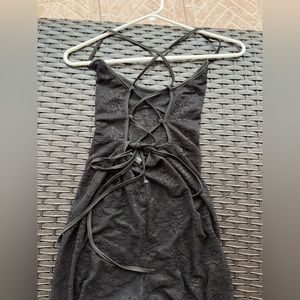 Black Lace play suit